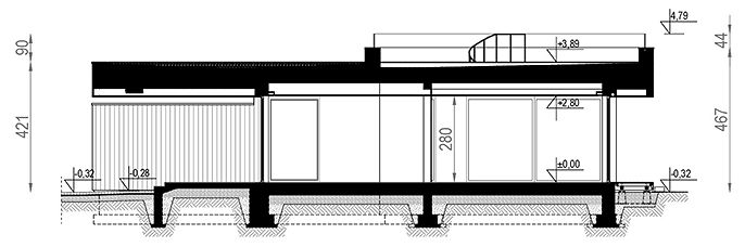 Фасад дома EBC-1741-11 Фасад дома EBC-1741-11
