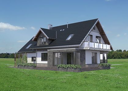 Фасад дома IKE-7594-91 Фасад дома IKE-7594-91