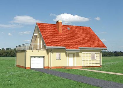 Фасад дома AGA-9272-62 Фасад дома AGA-9272-62