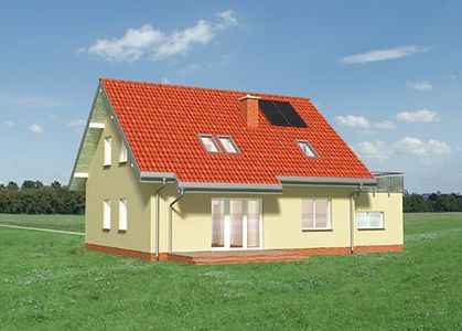 Фасад дома AGA-9272-62 Фасад дома AGA-9272-62