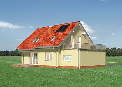 Фасад дома AGA-9272-62 Фасад дома AGA-9272-62