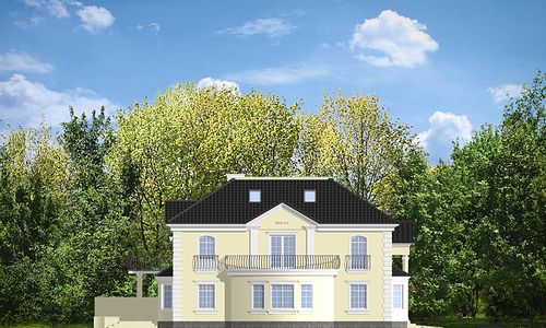 Фасад дома HBI-4765-44 Фасад дома HBI-4765-44