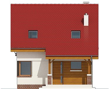 Фасад дома FBB-9685-69 Фасад дома FBB-9685-69