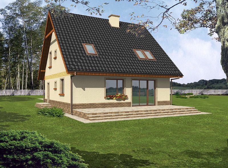Проект дома HFH-3716-47 Проект дома HFH-3716-47