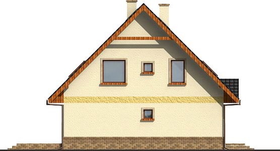 Фасад дома HFH-3716-47 Фасад дома HFH-3716-47